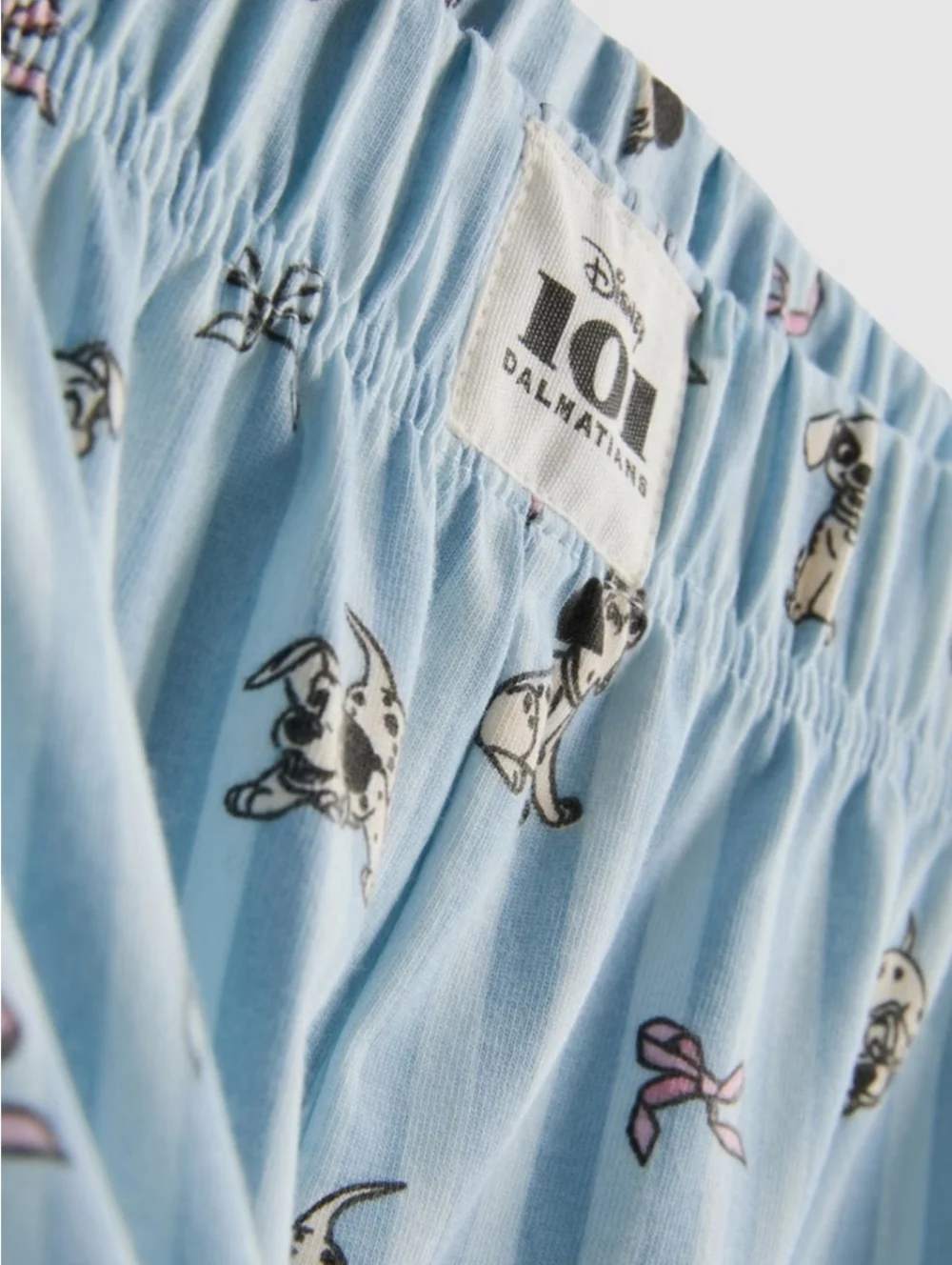 Disney 101 Dalmatians Light Blue Women Pajama Set, Primark - Picture 7 of 9